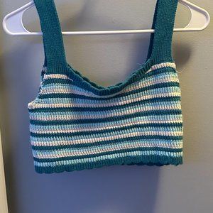 Crochet Cropped Tank